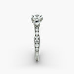 Load image into Gallery viewer, 1.80 Carat Round Lab Grown Diamond Three Stone Ring | IGI Certified