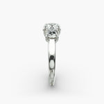 Load image into Gallery viewer, 1.50 Carat Lab Grown Diamond Three Stone Ring in Gold | IGI Certified