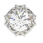 Load image into Gallery viewer, X-Style Round Lab Grown Diamond Earrings 1.61 CTW in 10K 14K 18K White Yellow Rose Gold