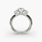 Load image into Gallery viewer, 1.80 Carat Round Lab Grown Diamond Three Stone Ring | IGI Certified