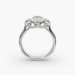 Load image into Gallery viewer, 1.50 Carat Lab Grown Diamond Three Stone Ring in Gold | IGI Certified