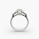 Load image into Gallery viewer, 1.40 CT Round & Baguette Lab Diamond Ring | C6 Diamonds