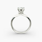Load image into Gallery viewer, Heart Lab-Grown Diamond Twisted Band Engagement Ring | IGI Certified | 10K/14K/18K Gold