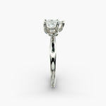 Load image into Gallery viewer, Heart Lab-Grown Diamond Twisted Band Engagement Ring | IGI Certified | 10K/14K/18K Gold