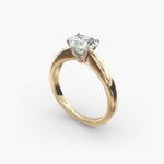 Load image into Gallery viewer, Heart Cut Lab-Grown Diamond Ring | 0.50–5.00 Carat | IGI Certified | Yellow, White & Rose Gold