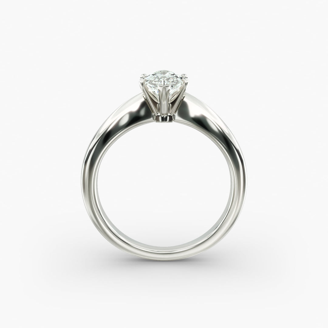 Elongated Marquise Lab-Grown Diamond Ring | 0.50–5.00 Carat | IGI Certified | Yellow, White & Rose Gold