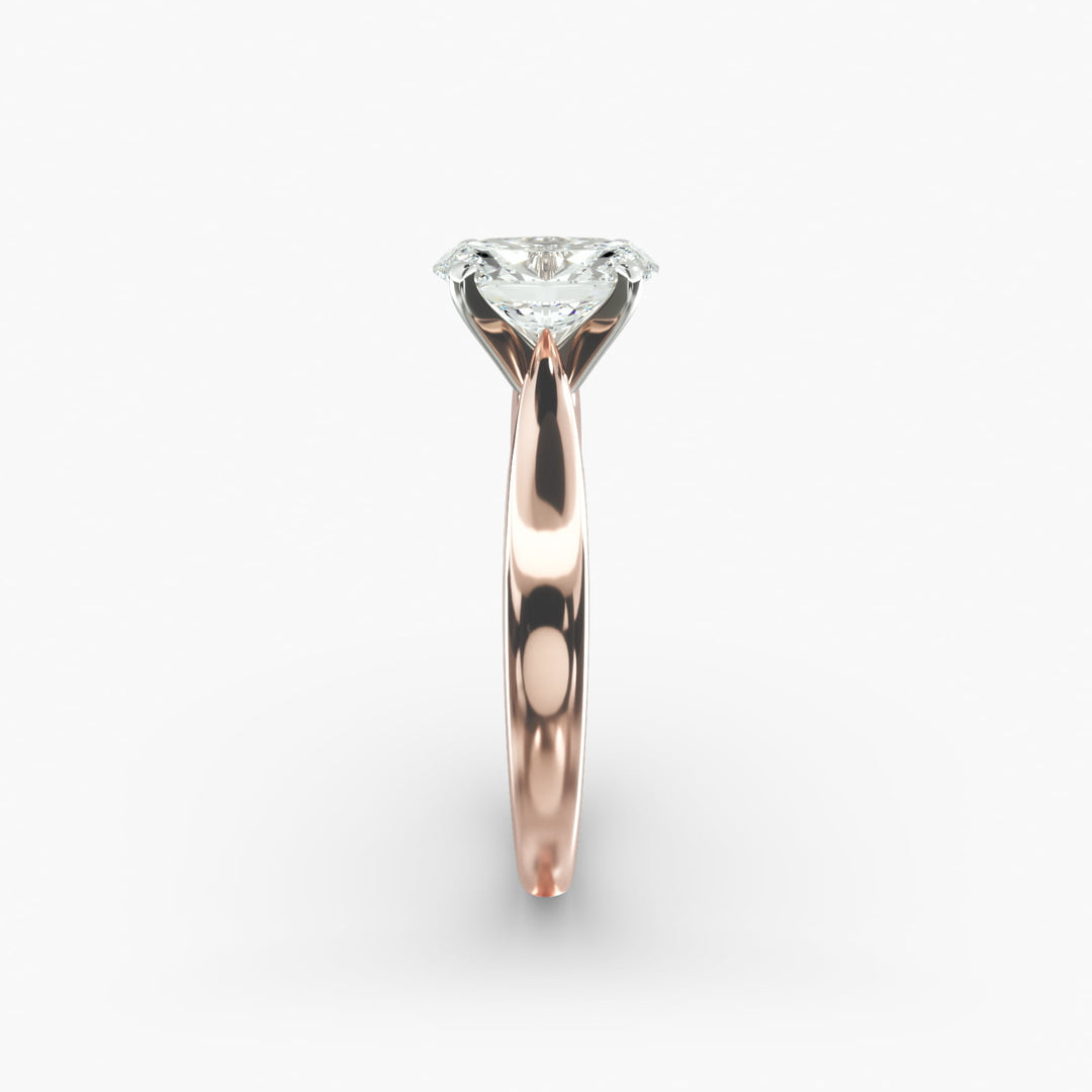 Oval Lab-Grown Diamond Classic Solitaire Engagement Ring | Timeless Design | IGI Certified | 10K/14K/18K Gold