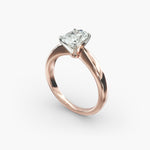 Load image into Gallery viewer, Oval Lab-Grown Diamond Classic Solitaire Engagement Ring | Timeless Design | IGI Certified | 10K/14K/18K Gold