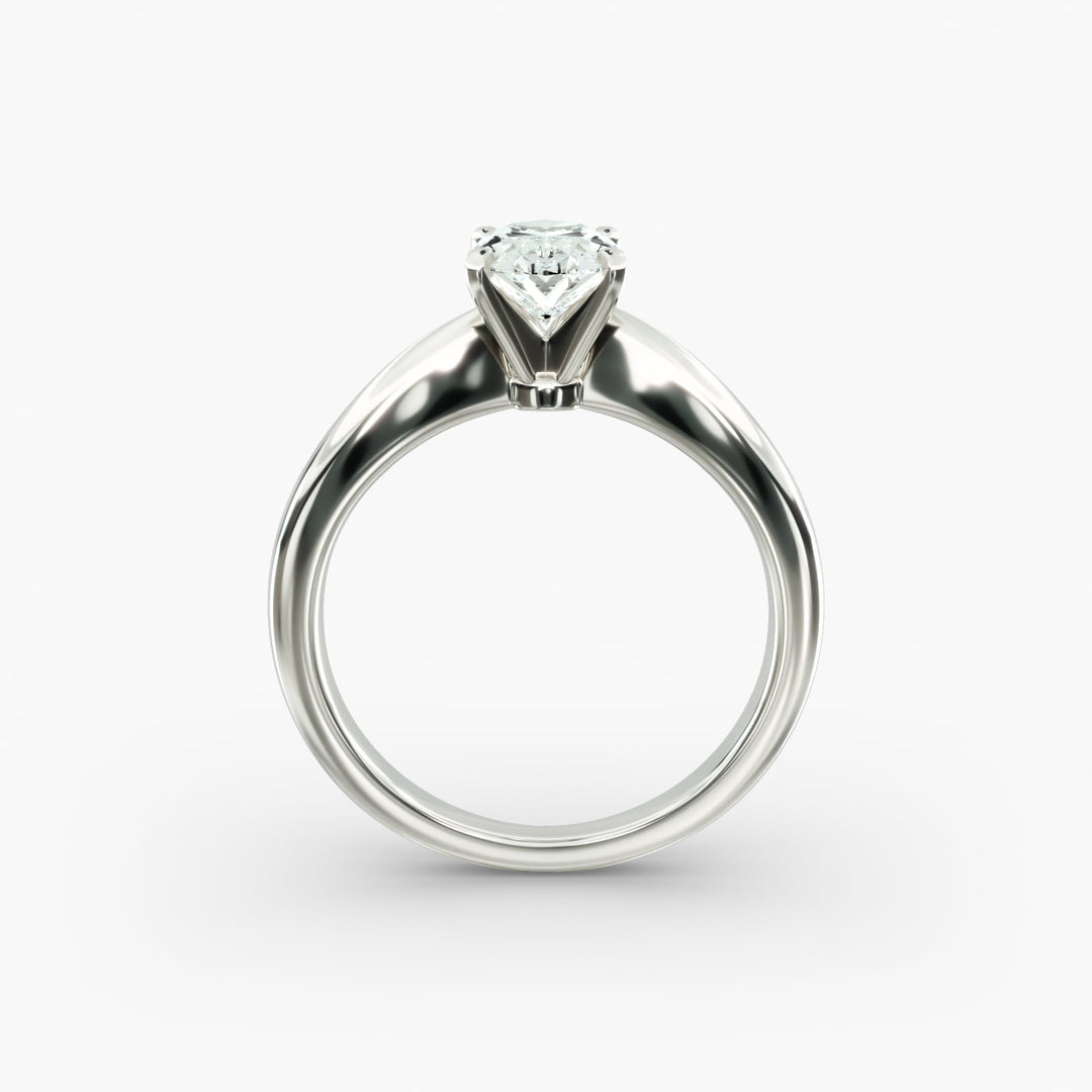 Oval Lab-Grown Diamond Classic Solitaire Engagement Ring | Timeless Design | IGI Certified | 10K/14K/18K Gold