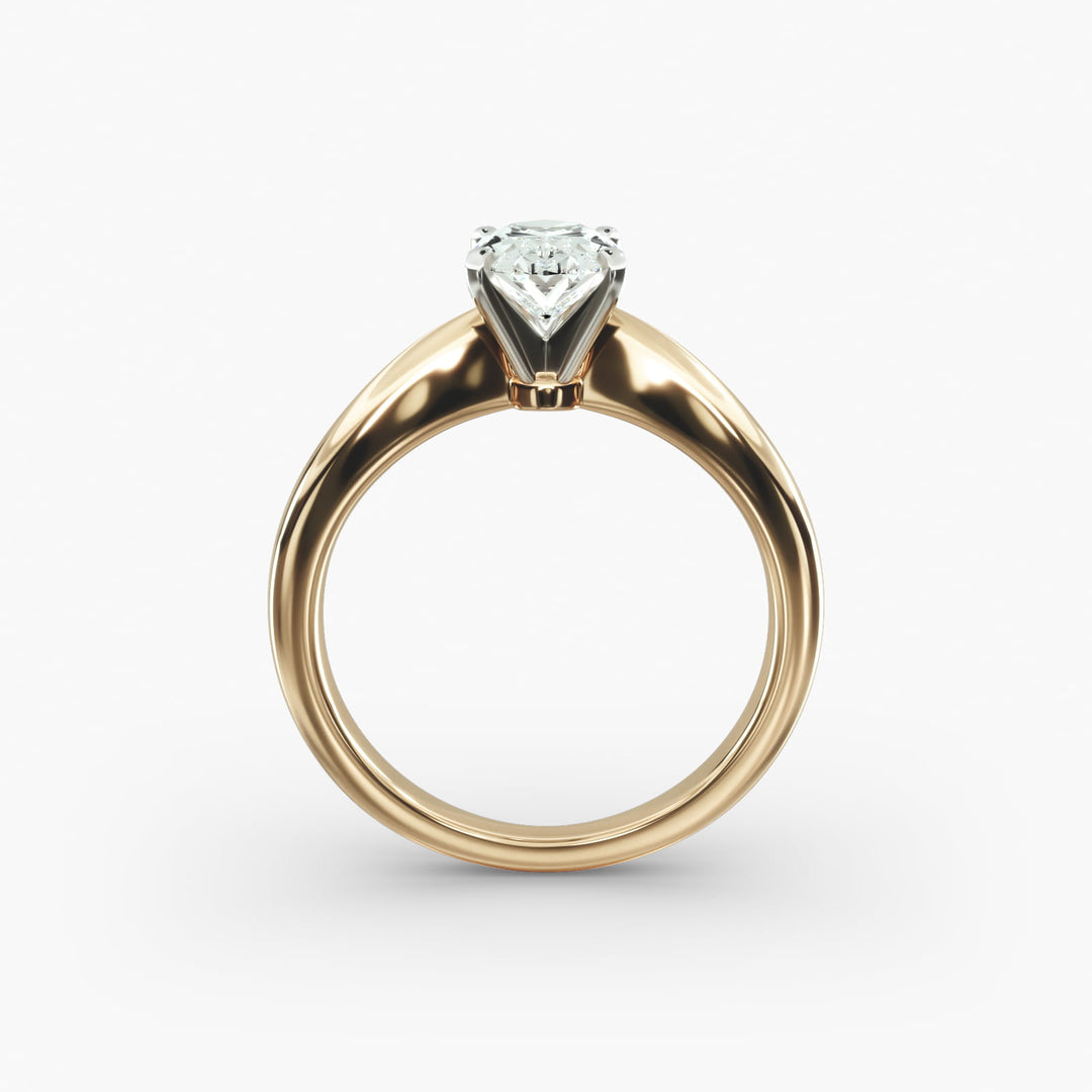 Oval Lab-Grown Diamond Classic Solitaire Engagement Ring | Timeless Design | IGI Certified | 10K/14K/18K Gold