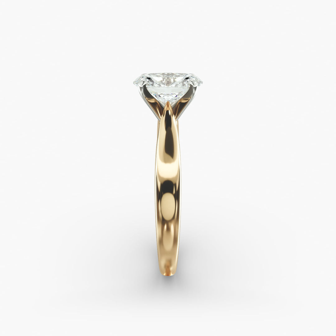 Oval Lab-Grown Diamond Classic Solitaire Engagement Ring | Timeless Design | IGI Certified | 10K/14K/18K Gold