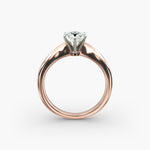 Load image into Gallery viewer, Pear-Shaped Lab-Grown Diamond Engagement Ring | Classic Six-Prong Solitaire | IGI Certified | 10K/14K/18K Gold