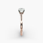 Load image into Gallery viewer, Classic Four-Prong Cushion Lab-Grown Diamond Engagement Ring | IGI Certified | 0.50–5.00 Ct | 10K/14K/18K Gold