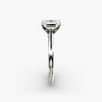 Load image into Gallery viewer, Emerald Lab-Grown Diamond Four-Prong Engagement Ring | Timeless Solitaire | IGI Certified | 10K/14K/18K Gold