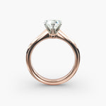 Load image into Gallery viewer, Heart Lab-Grown Diamond Five-Prong Engagement Ring | Romantic Solitaire | IGI Certified | 10K/14K/18K Gold