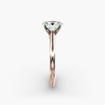 Load image into Gallery viewer, Oval Lab-Grown Diamond Engagement Ring | Classic Solitaire with Secure Prongs | IGI Certified | 10K/14K/18K Gold