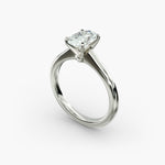 Load image into Gallery viewer, Oval Lab-Grown Diamond Engagement Ring | Classic Solitaire with Secure Prongs | IGI Certified | 10K/14K/18K Gold