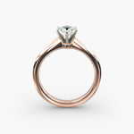 Load image into Gallery viewer, Pear-Shaped Lab-Grown Diamond Engagement Ring | Six-Prong Solitaire | IGI Certified | 10K/14K/18K Gold