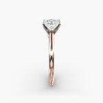 Load image into Gallery viewer, Classic Princess-Cut Lab-Grown Diamond Engagement Ring | Four-Prong Setting | IGI Certified | 10K/14K/18K Gold