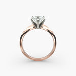Load image into Gallery viewer, Six-Prong Round Lab-Grown Diamond Engagement Ring | IGI Certified | 0.50–5.00 Carat