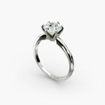 Load image into Gallery viewer, Six-Prong Round Lab-Grown Diamond Engagement Ring | IGI Certified | 0.50–5.00 Carat