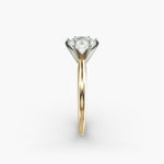 Load image into Gallery viewer, Six-Prong Round Lab-Grown Diamond Engagement Ring | IGI Certified | 0.50–5.00 Carat