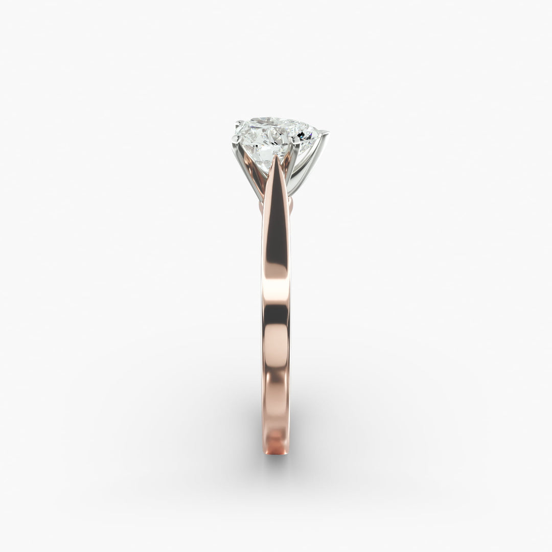 Heart Lab-Grown Diamond — Wide Band Statement Ring | IGI Certified | 10K/14K/18K Gold