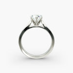 Load image into Gallery viewer, Heart Lab-Grown Diamond — Wide Band Statement Ring | IGI Certified | 10K/14K/18K Gold