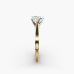 Load image into Gallery viewer, Heart Lab-Grown Diamond — Wide Band Statement Ring | IGI Certified | 10K/14K/18K Gold