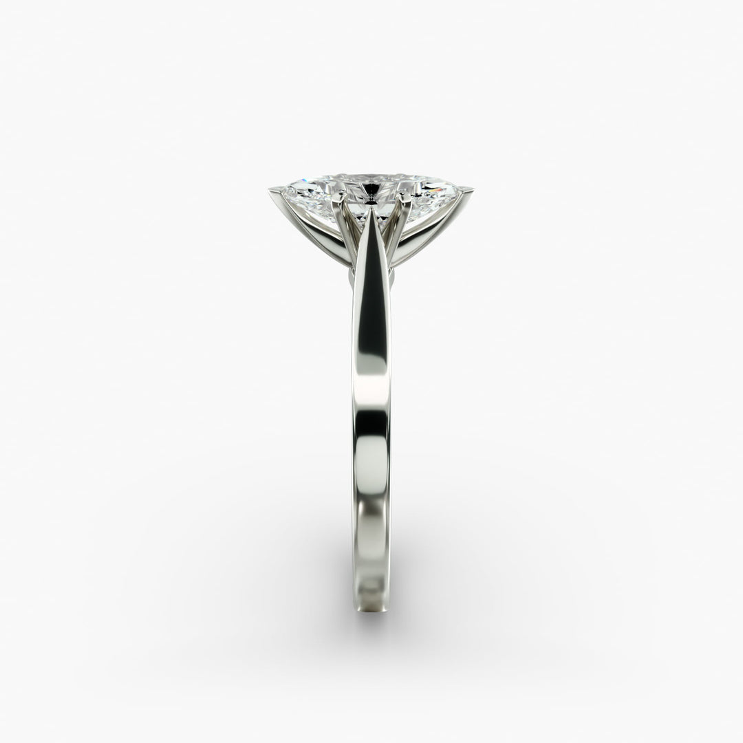 Marquise Cut Lab-Grown Diamond Ring | 0.50–5.00 Carat | IGI Certified | Yellow, White & Rose Gold