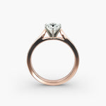 Load image into Gallery viewer, Pear Lab-Grown Diamond Solitaire Engagement Ring | 6-Prong | IGI Certified | 10K/14K/18K Gold