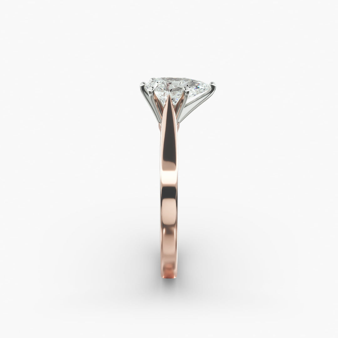 Pear Lab-Grown Diamond Solitaire Engagement Ring | 6-Prong | IGI Certified | 10K/14K/18K Gold