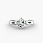 Load image into Gallery viewer, Cushion Lab-Grown Diamond Four-Prong Engagement Ring | Classic Solitaire | IGI Certified | 10K/14K/18K Gold