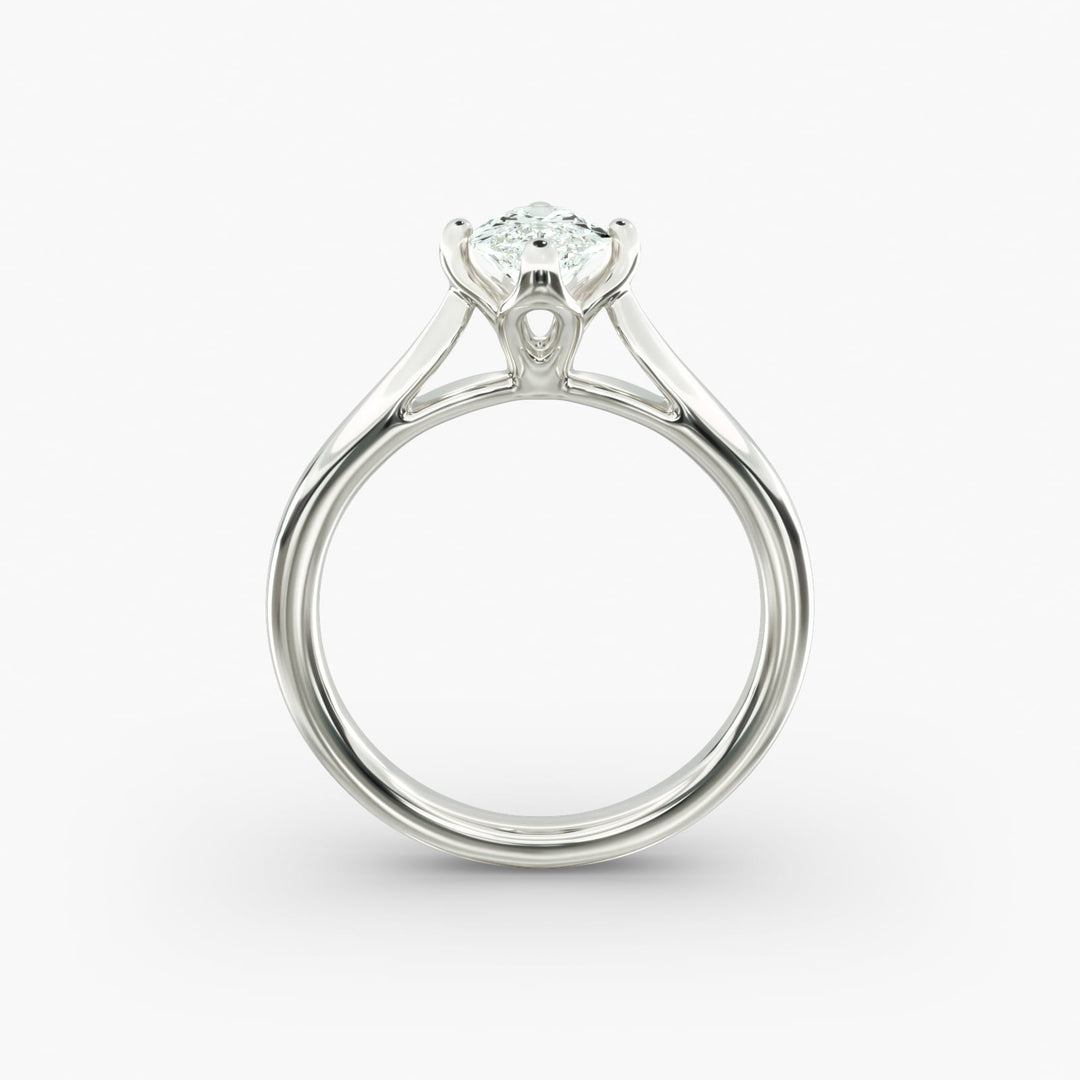 Marquise Lab-Grown Diamond Classic Solitaire Engagement Ring | Timeless Design