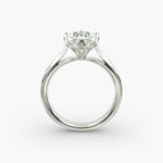 Load image into Gallery viewer, Princess Lab-Grown Diamond Four-Prong Engagement Ring | Classic Solitaire | IGI Certified | 10K/14K/18K Gold