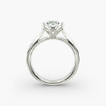 Load image into Gallery viewer, Round Lab-Grown Diamond Four-Prong Engagement Ring | Brilliant Solitaire | IGI Certified | 10K/14K/18K Gold