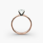 Load image into Gallery viewer, Round Brilliant Lab-Grown Diamond Solitaire Ring – 4-Prong Classic | IGI Certified | 10K/14K/18K Gold