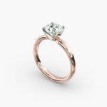 Load image into Gallery viewer, Round Brilliant Lab-Grown Diamond Solitaire Ring – 4-Prong Classic | IGI Certified | 10K/14K/18K Gold