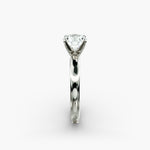 Load image into Gallery viewer, Round Brilliant Lab-Grown Diamond Solitaire Ring – 4-Prong Classic | IGI Certified | 10K/14K/18K Gold