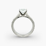 Load image into Gallery viewer, Princess Lab-Grown Diamond Designer Ring – Artistic Band | IGI Certified | 10K/14K/18K Gold
