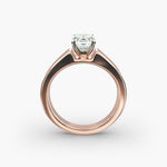 Load image into Gallery viewer, Emerald Lab-Grown Diamond Bold Classic Band Ring – Modern Elegance | IGI Certified | 10K/14K/18K Gold