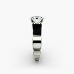 Load image into Gallery viewer, Oval Lab-Grown Diamond Bold Classic Band Ring – Timeless Designer Style | IGI Certified | 10K/14K/18K Gold