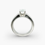 Load image into Gallery viewer, Radiant Cut Bold Band Lab-Grown Diamond Ring | 0.50–5.00 Carat | IGI Certified | Yellow, White, Rose Gold