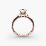 Load image into Gallery viewer, Pear-Shaped Lab-Grown Diamond Engagement Ring | Secure Six-Prong Solitaire | IGI Certified | 10K/14K/18K Gold