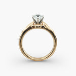 Load image into Gallery viewer, Pear-Shaped Lab-Grown Diamond Engagement Ring | Secure Six-Prong Solitaire | IGI Certified | 10K/14K/18K Gold