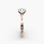 Load image into Gallery viewer, Classic Four-Prong Radiant Lab-Grown Diamond Engagement Ring | IGI Certified | 0.50–5.00 Ct | 10K/14K/18K Gold