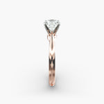 Load image into Gallery viewer, Classic Four-Prong Round Lab-Grown Diamond Ring | IGI Certified | 0.50–5.00 Ct | 10K/14K/18K Gold