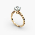 Load image into Gallery viewer, Classic Four-Prong Round Lab-Grown Diamond Ring | IGI Certified | 0.50–5.00 Ct | 10K/14K/18K Gold