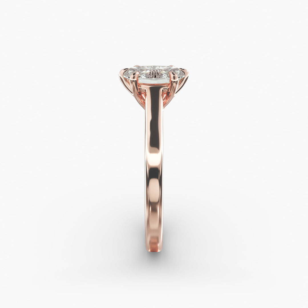Oval Lab-Grown Diamond Classic Ring – Timeless Solitaire Style | IGI Certified | 10K/14K/18K Gold