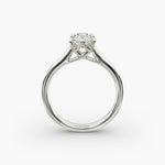 Load image into Gallery viewer, Oval Lab-Grown Diamond Classic Ring – Timeless Solitaire Style | IGI Certified | 10K/14K/18K Gold